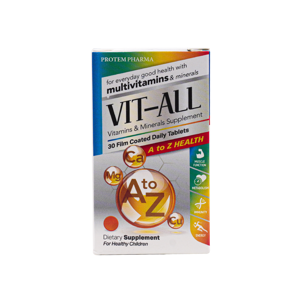 Protem Pharma Vit-All A To Z 30 Tab