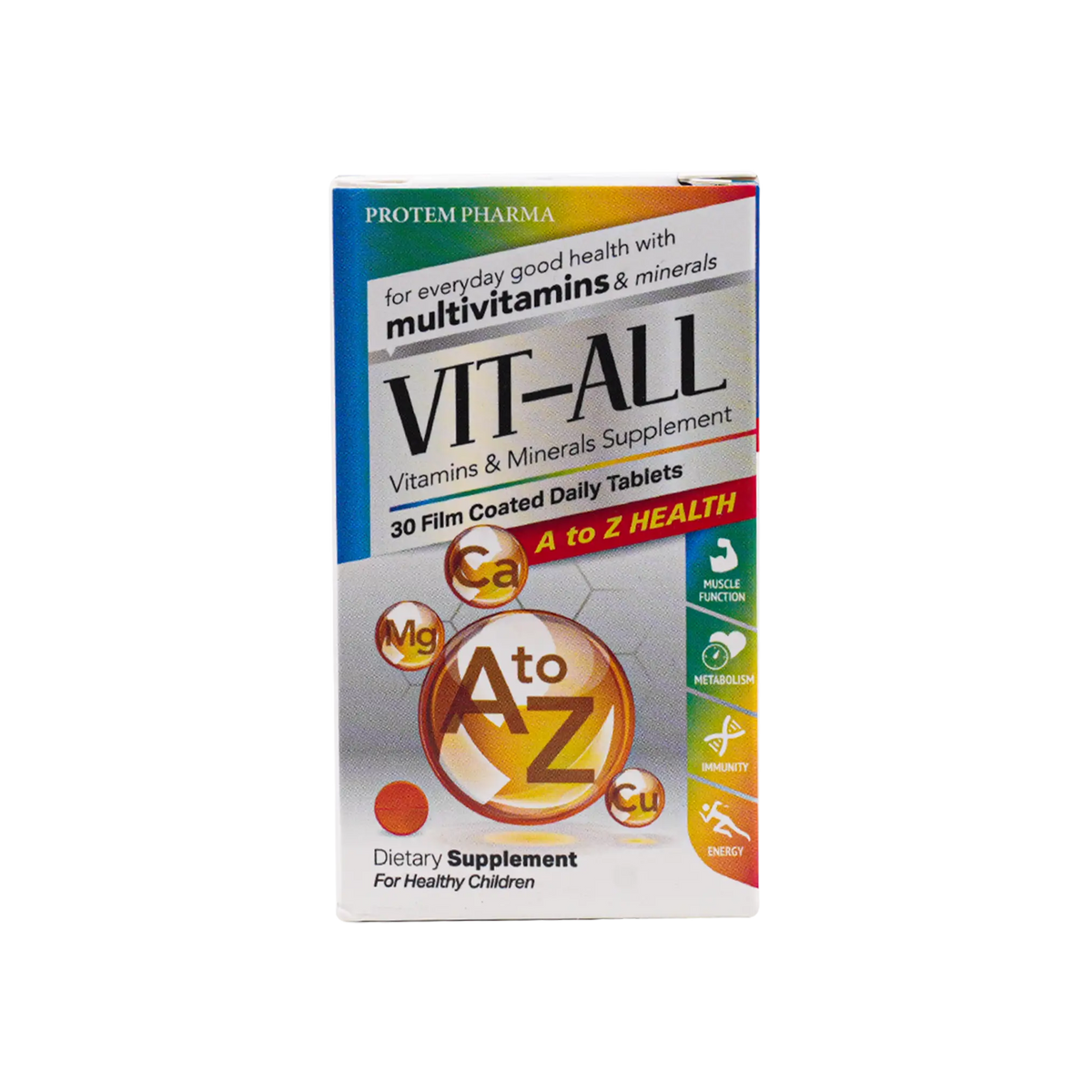 53829-Protem Pharma Vit-All A To Z 30 Tab