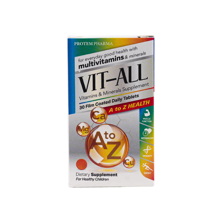 53829-Protem Pharma Vit-All A To Z 30 Tab