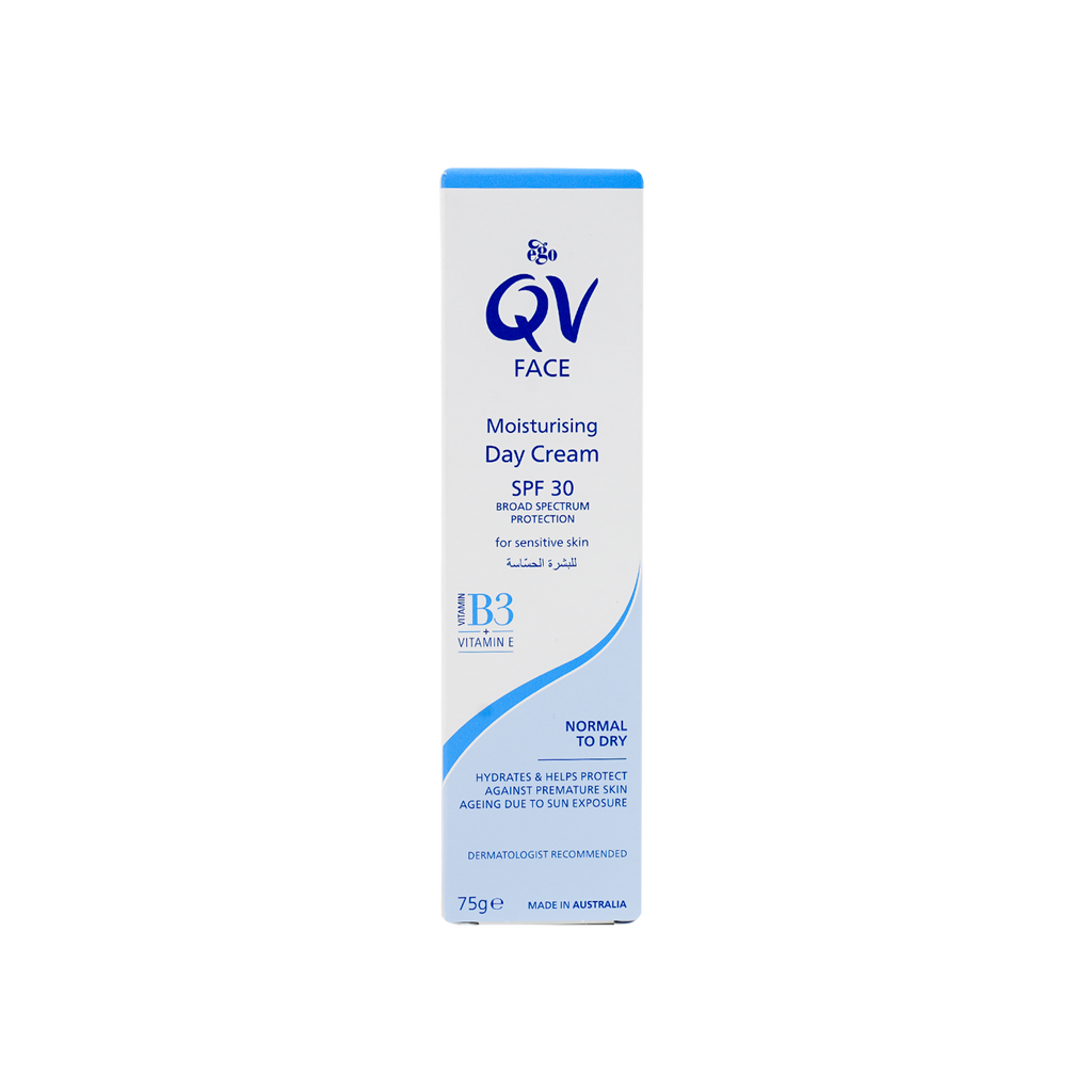 Qv Face Moisturizing Day Cream Spf30 75G - Normal To Dry