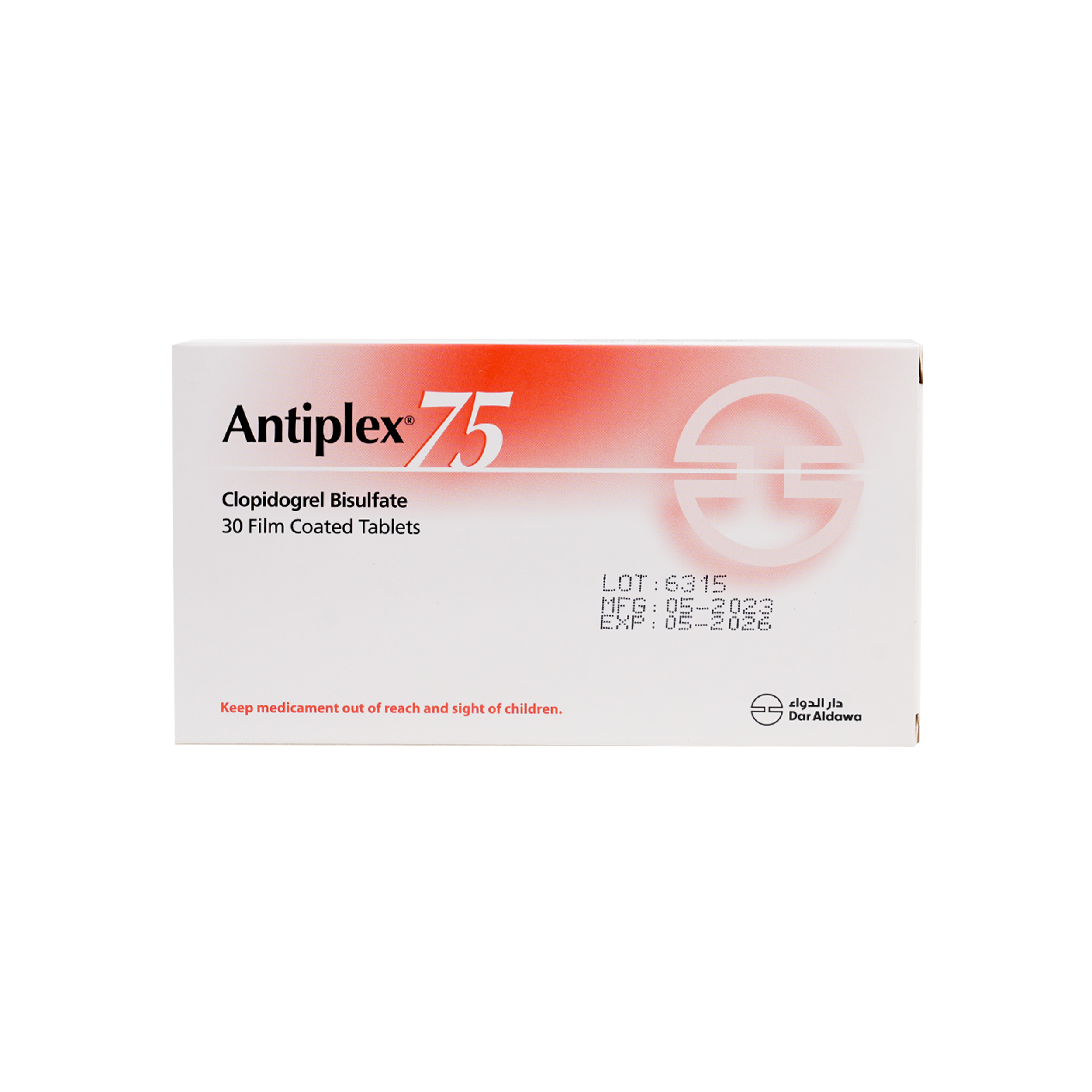 Antiplex 75mg 30 Tablets