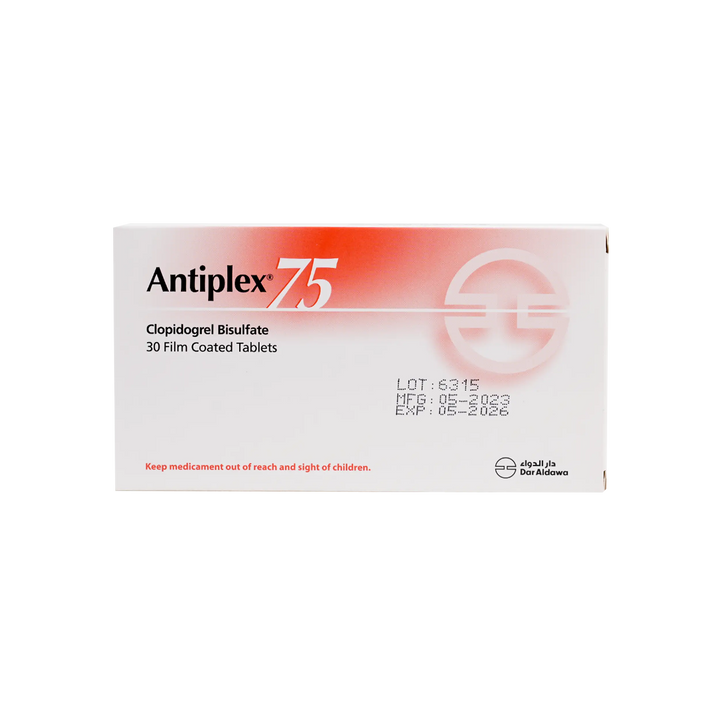 53840-Antiplex 75mg 30 Tablets