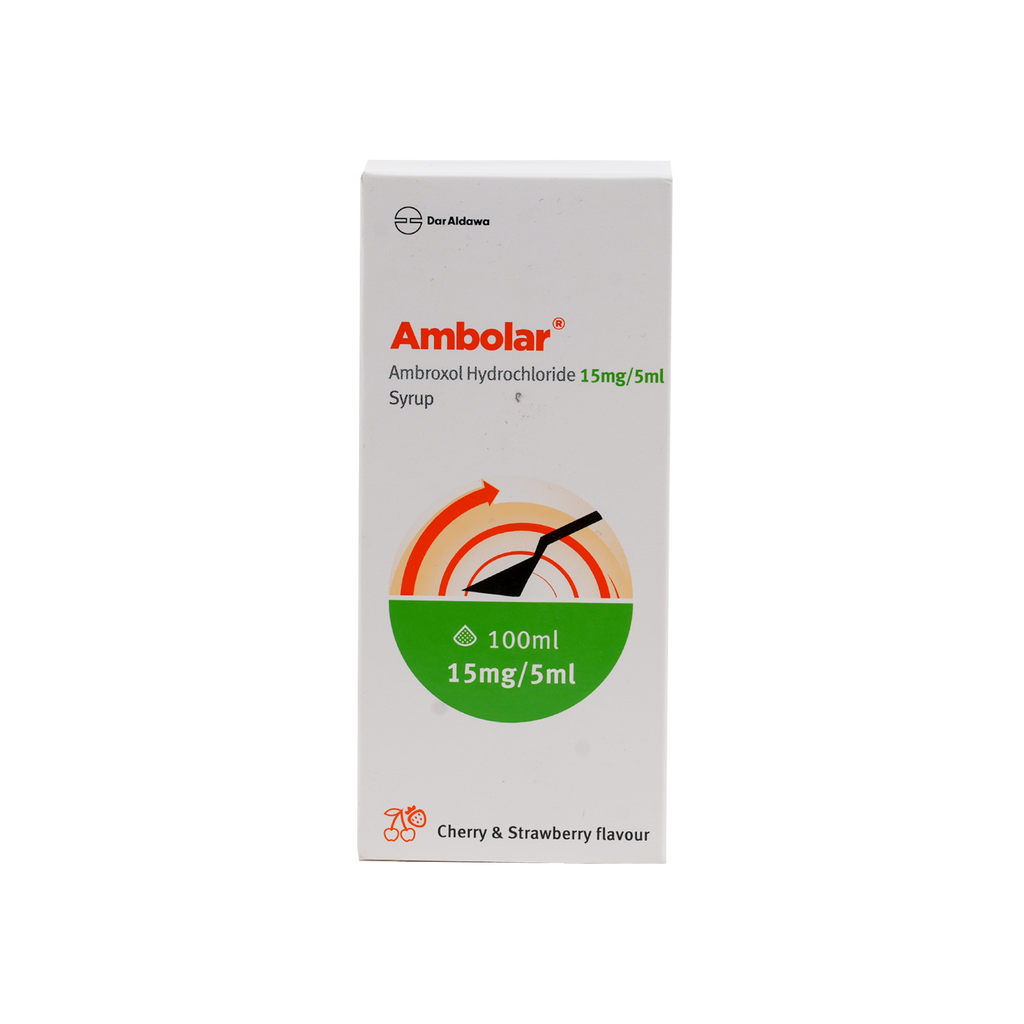 Ambolar 15mg/5ml 100ml-Cherry & Strawberry