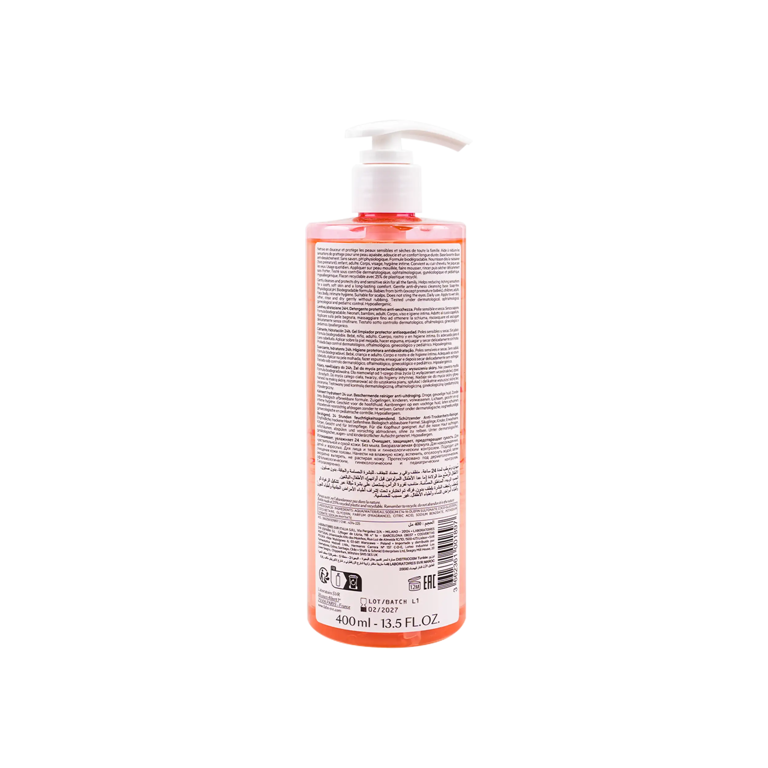 Svr Topialyse Gel Lavant 400ml
