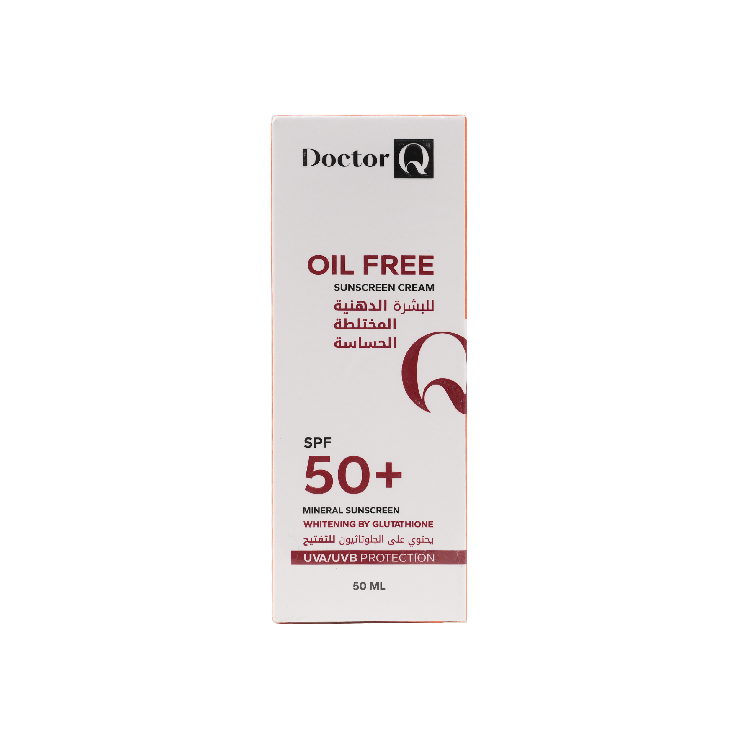 Dr.Q Spf50+ Oil Free Sunscreen Cream 50ml