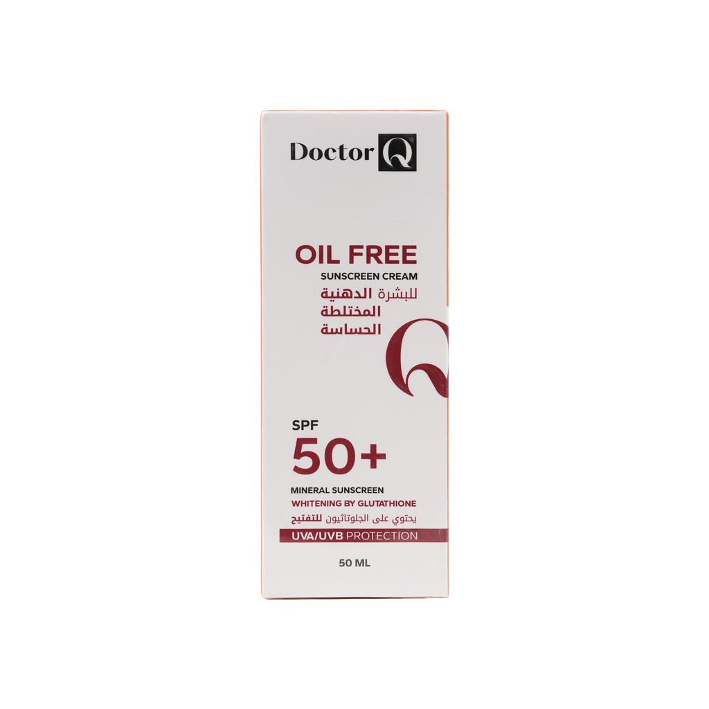 Dr.Q Spf50+ Oil Free Sunscreen Cream 50ml