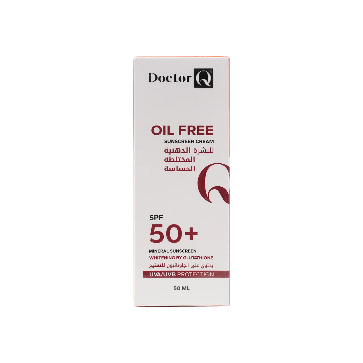 53848-Dr.Q SPF50+ Oil Free Sunscreen Cream 50ml