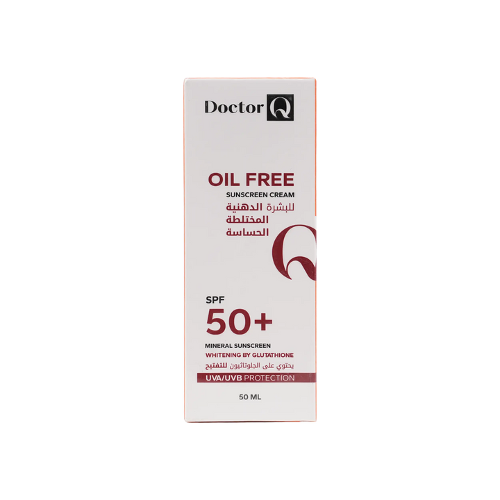 53848-Dr.Q SPF50+ Oil Free Sunscreen Cream 50ml