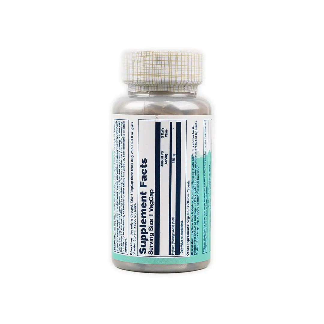 Solaray Psyllium Husk 525mg 100 Vegcaps