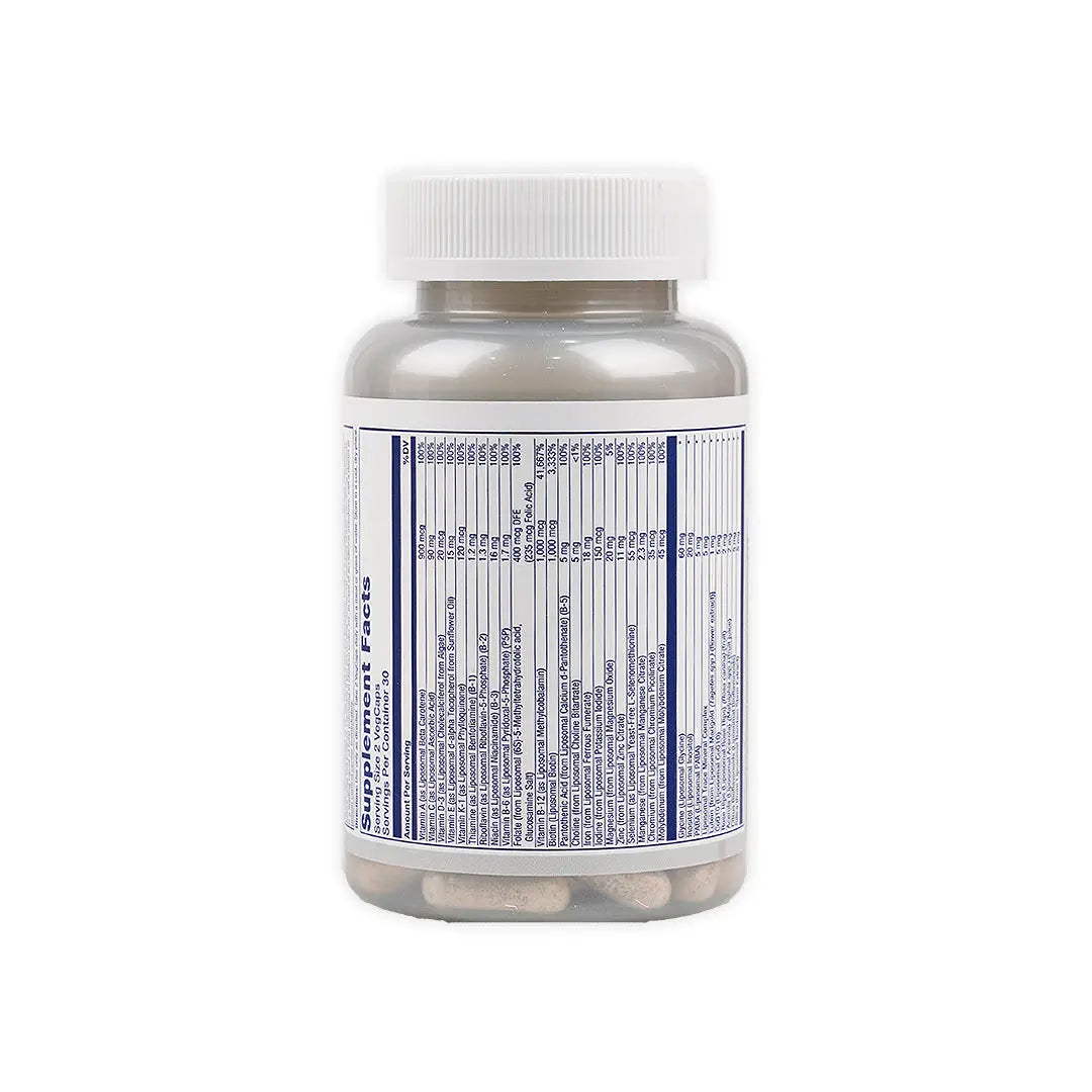 Solaray Liposomal Multivitamin Women's 60 Vegcaps