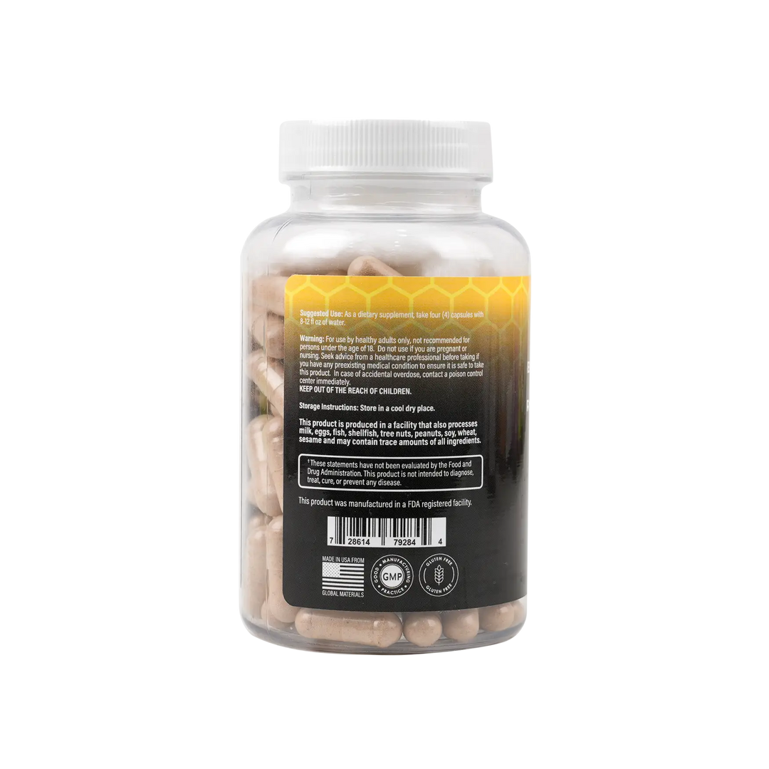 53856-Yerba Bee Pollen Propolis &amp; Royal Jelly Complex 120 Capsules +2