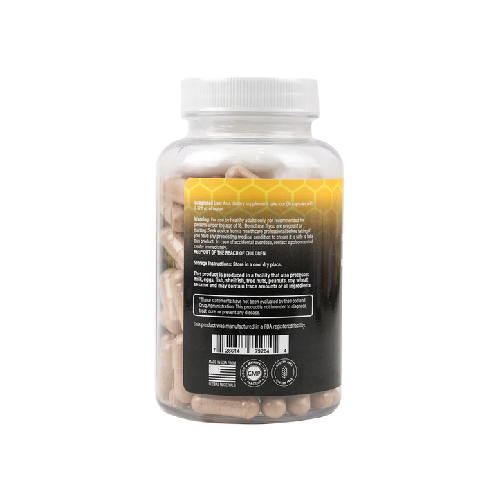 53856-Yerba Bee Pollen Propolis &amp; Royal Jelly Complex 120 Capsules +2