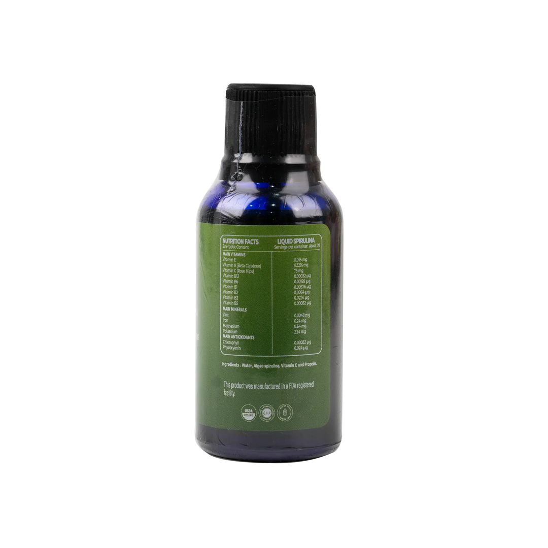53857-Yerba Immune Blue Liquid Spirulina 30ml +1