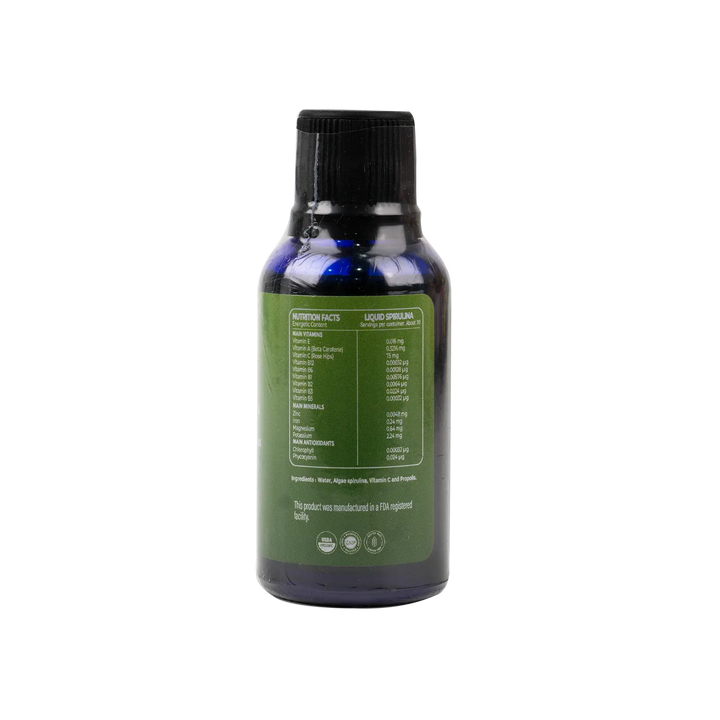 53857-Yerba Immune Blue Liquid Spirulina 30ml +1