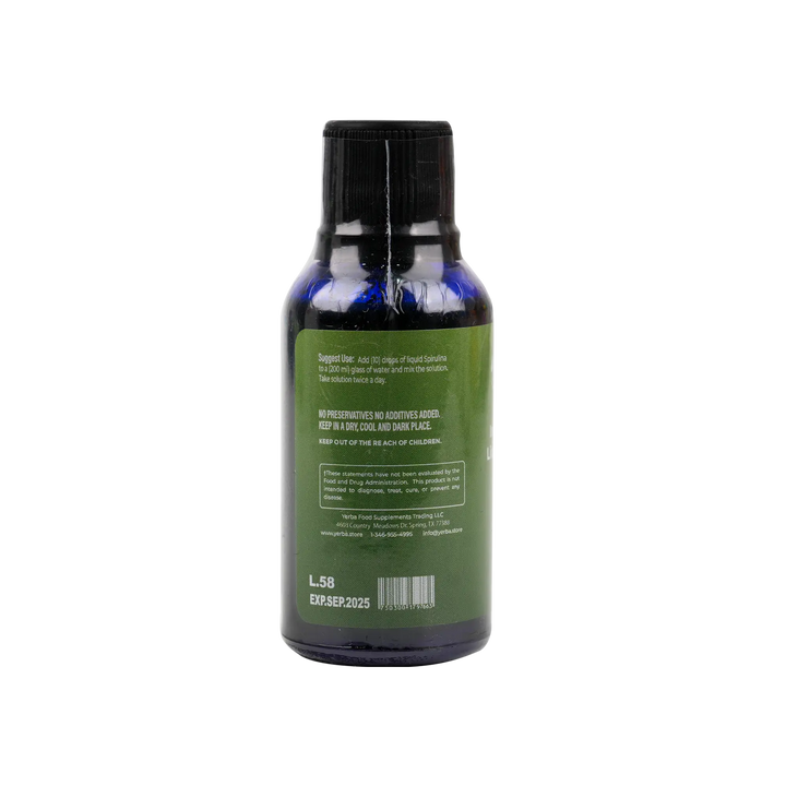 53857-Yerba Immune Blue Liquid Spirulina 30ml +2