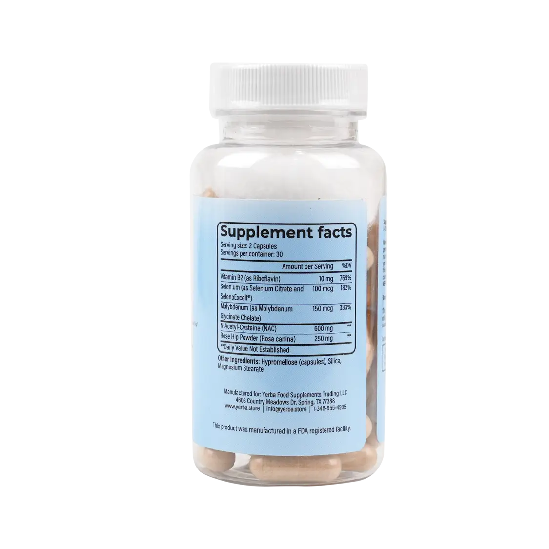 Yerba Nac Complex 60 Capsules