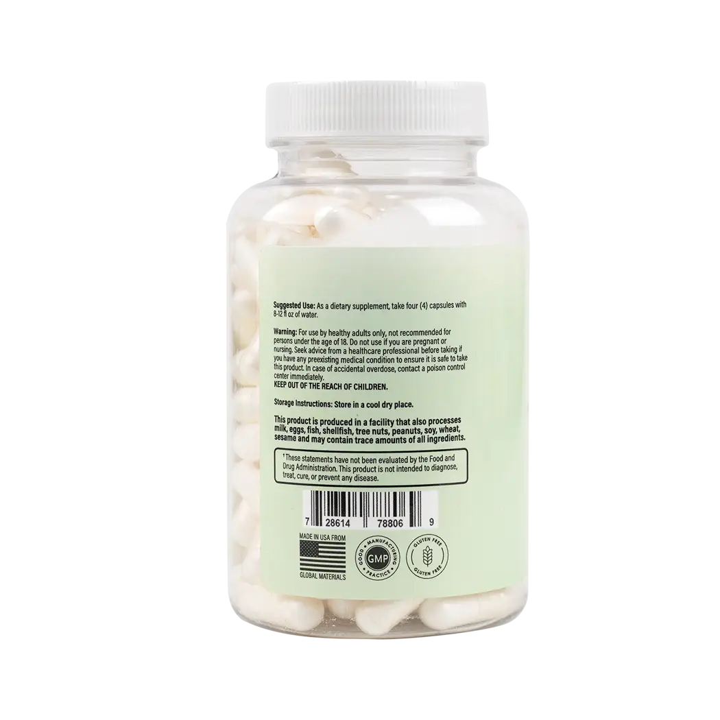 Yerba Magnesium Glycinate 120 Capsules