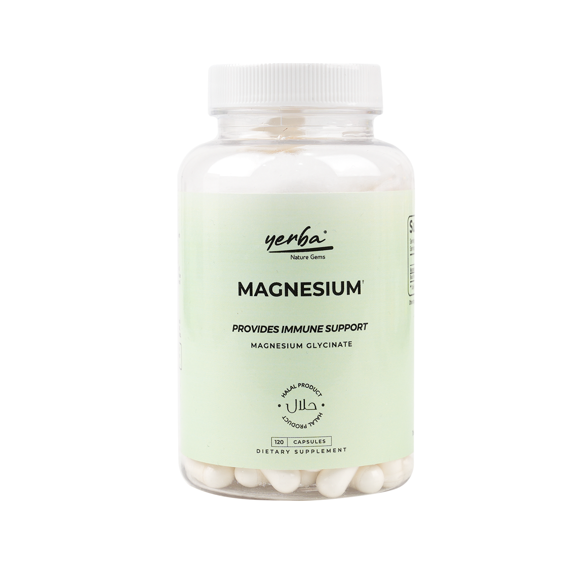 Yerba Magnesium Glycinate 120 Capsules