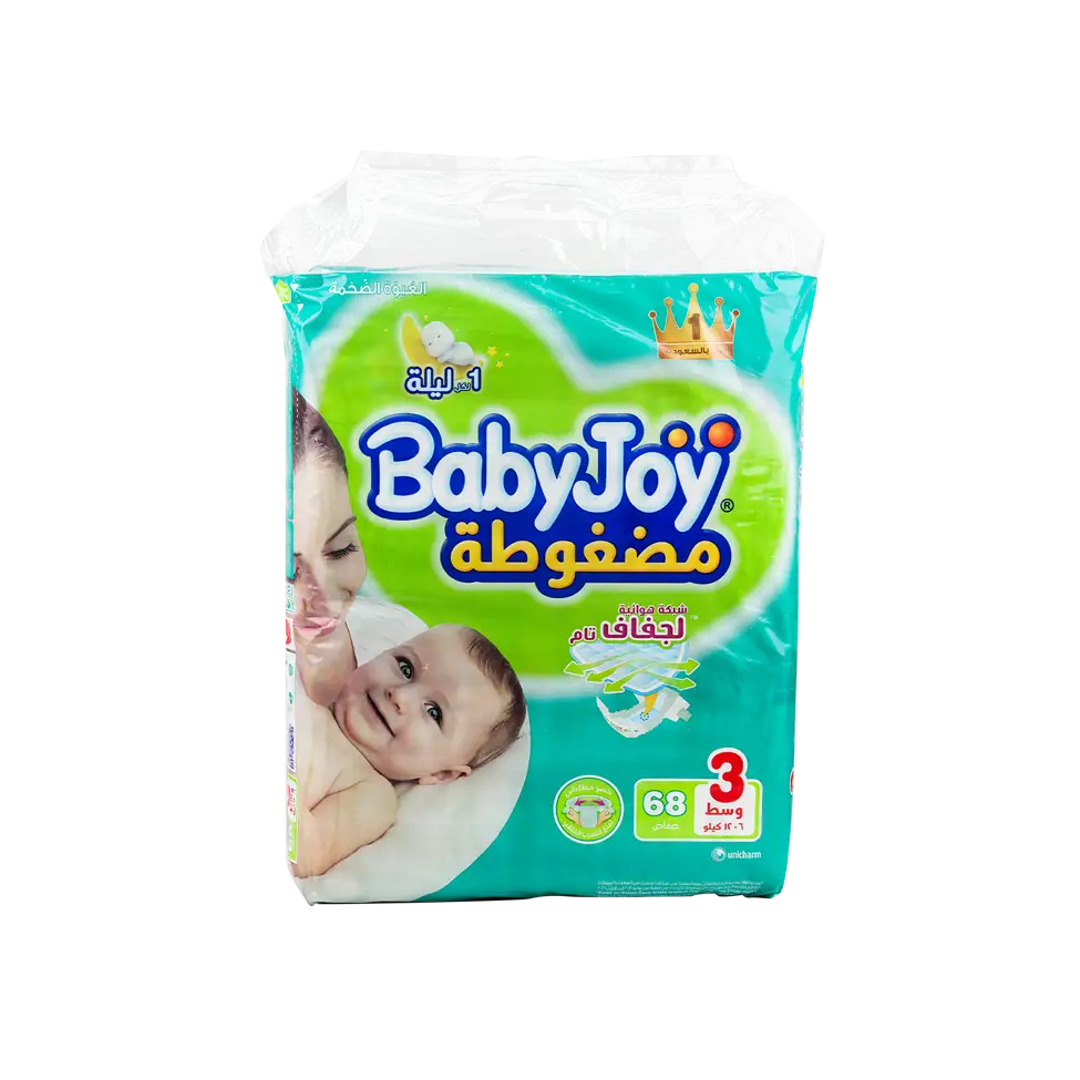 Baby Joy Baby Diapers No.3 (6-12kg) 68pcs
