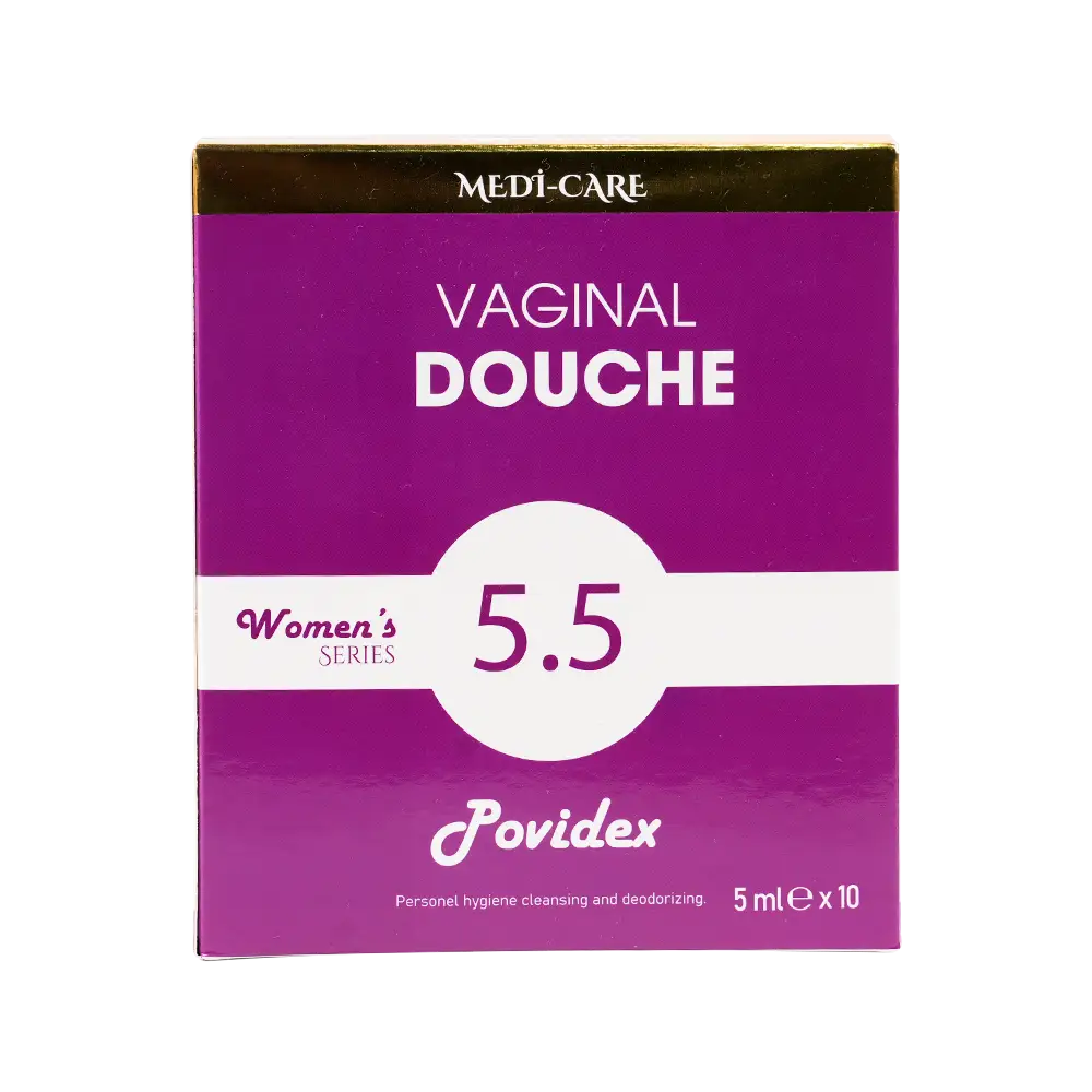 53897-Medi-Care Povidex Vaginal Douche 5.5 Women’s 10x5ml +3