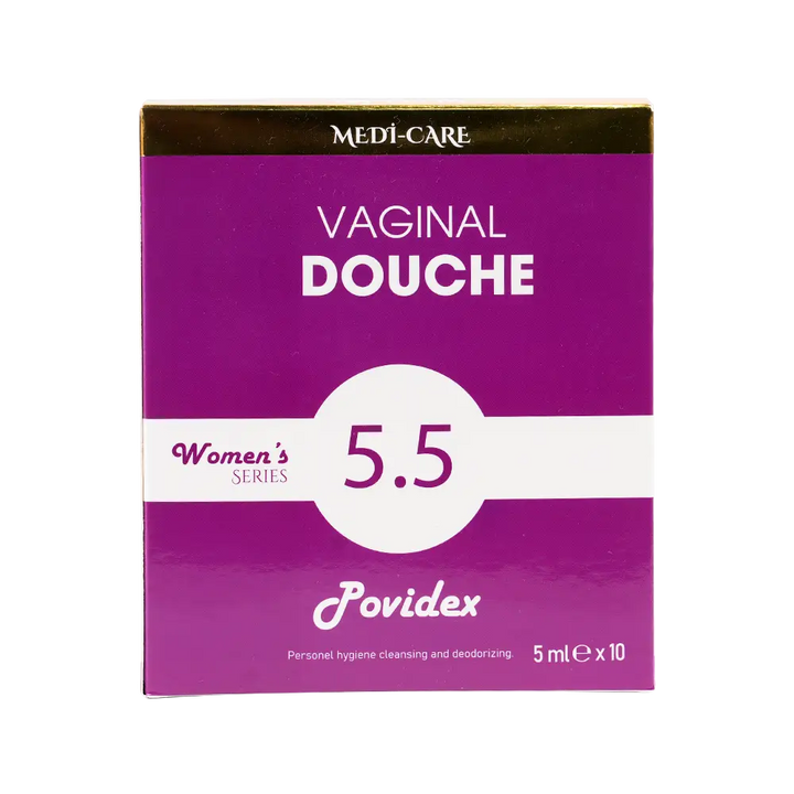 53897-Medi-Care Povidex Vaginal Douche 5.5 Women’s 10x5ml +3