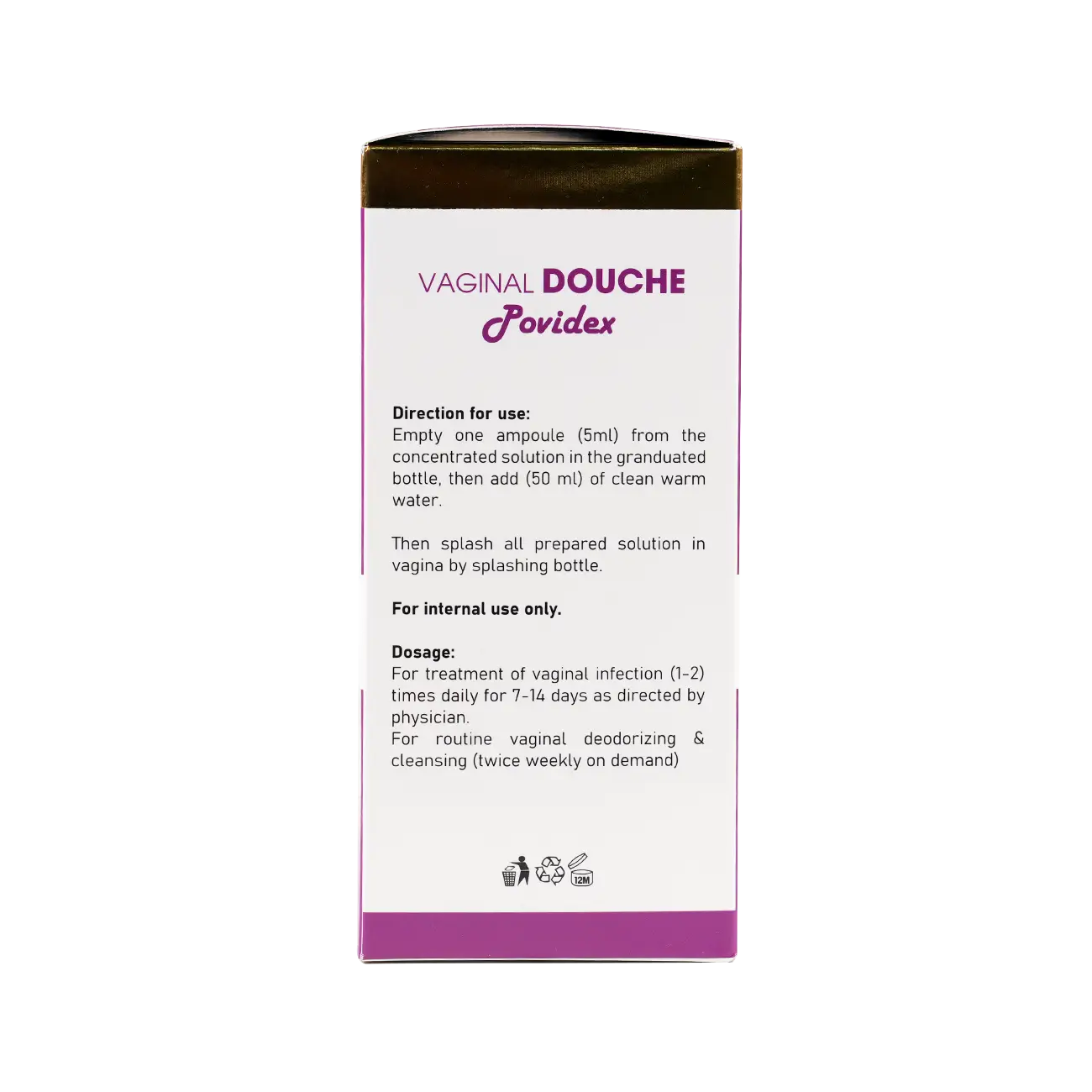 Medi-Care Povidex Vaginal Douche 5.5 Womenâ€™s 10x5ml