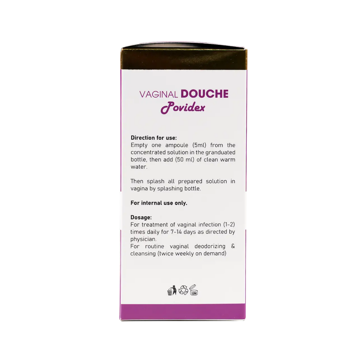 53897-Medi-Care Povidex Vaginal Douche 5.5 Women’s 10x5ml +1