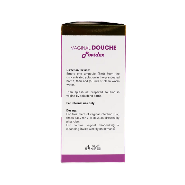 53897-Medi-Care Povidex Vaginal Douche 5.5 Women’s 10x5ml +1