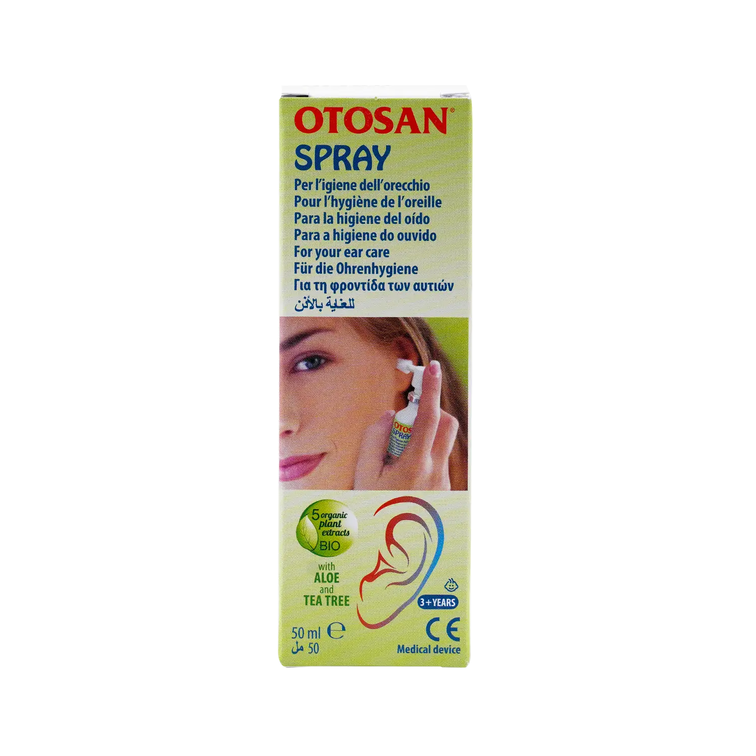 Otosan Ear Spray (3+)Years 50ml â€“ Aloe & Tea Tree