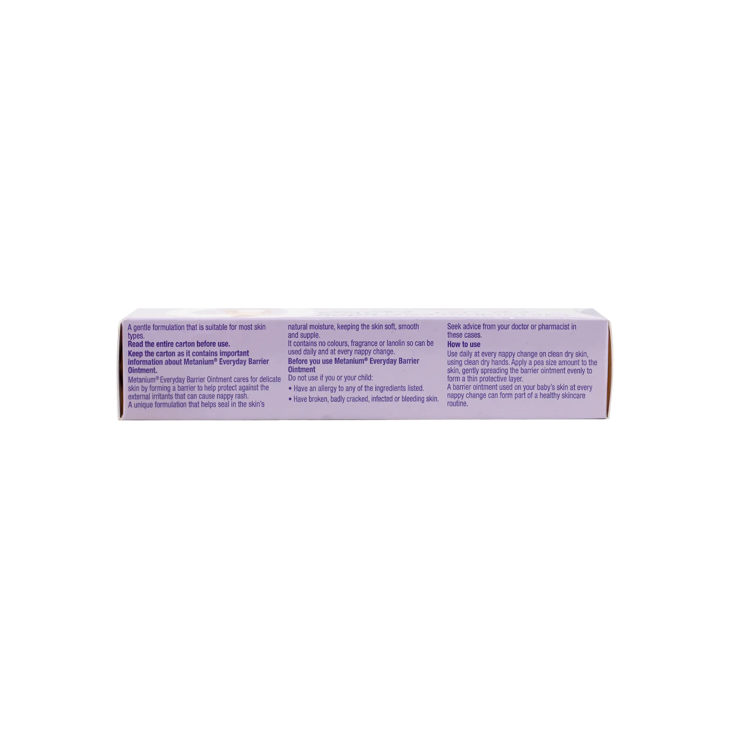 Metanium Every Day Nappy Rash Ointment 40g