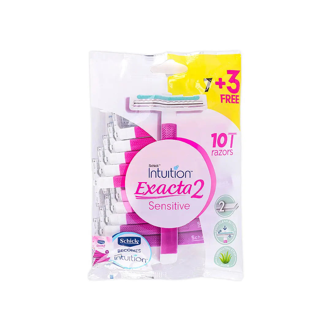 Schick Intuition Exacta 2 Sensitive 10 Razors