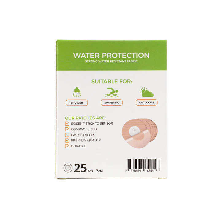 54009-Exactive Libre Sensor 2 waterproof Patches 7cm 25pcs +3