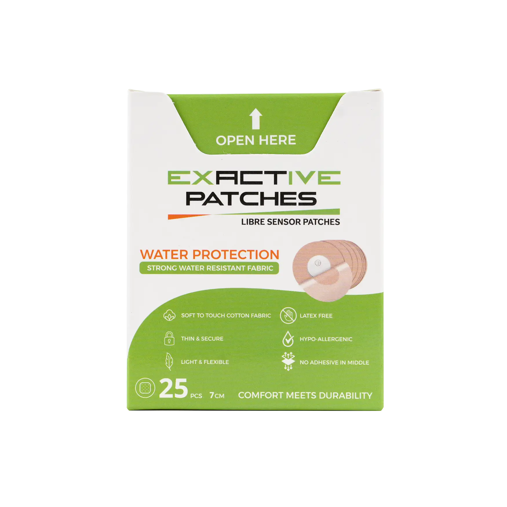 Exactive Libre Sensor 2 waterproof Patches 7cm 25pcs
