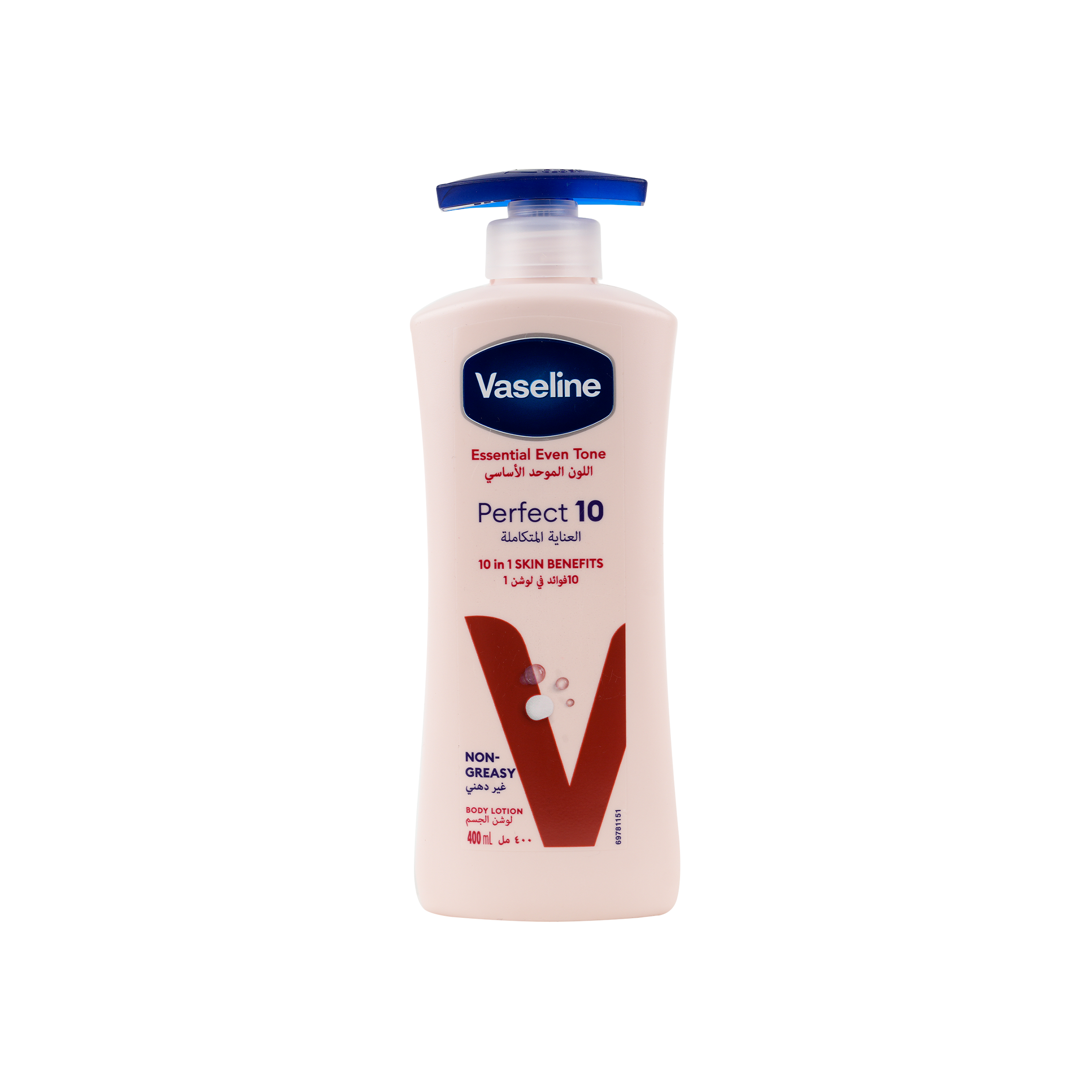 Vaseline Essential Even Tone Perfect 10 Body Lotion 400ml