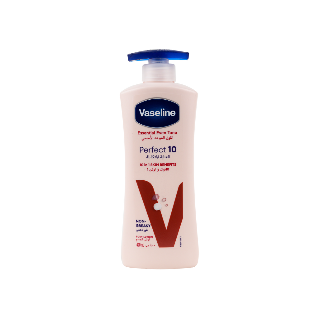 Vaseline Essential Even Tone Perfect 10 Body Lotion 400ml