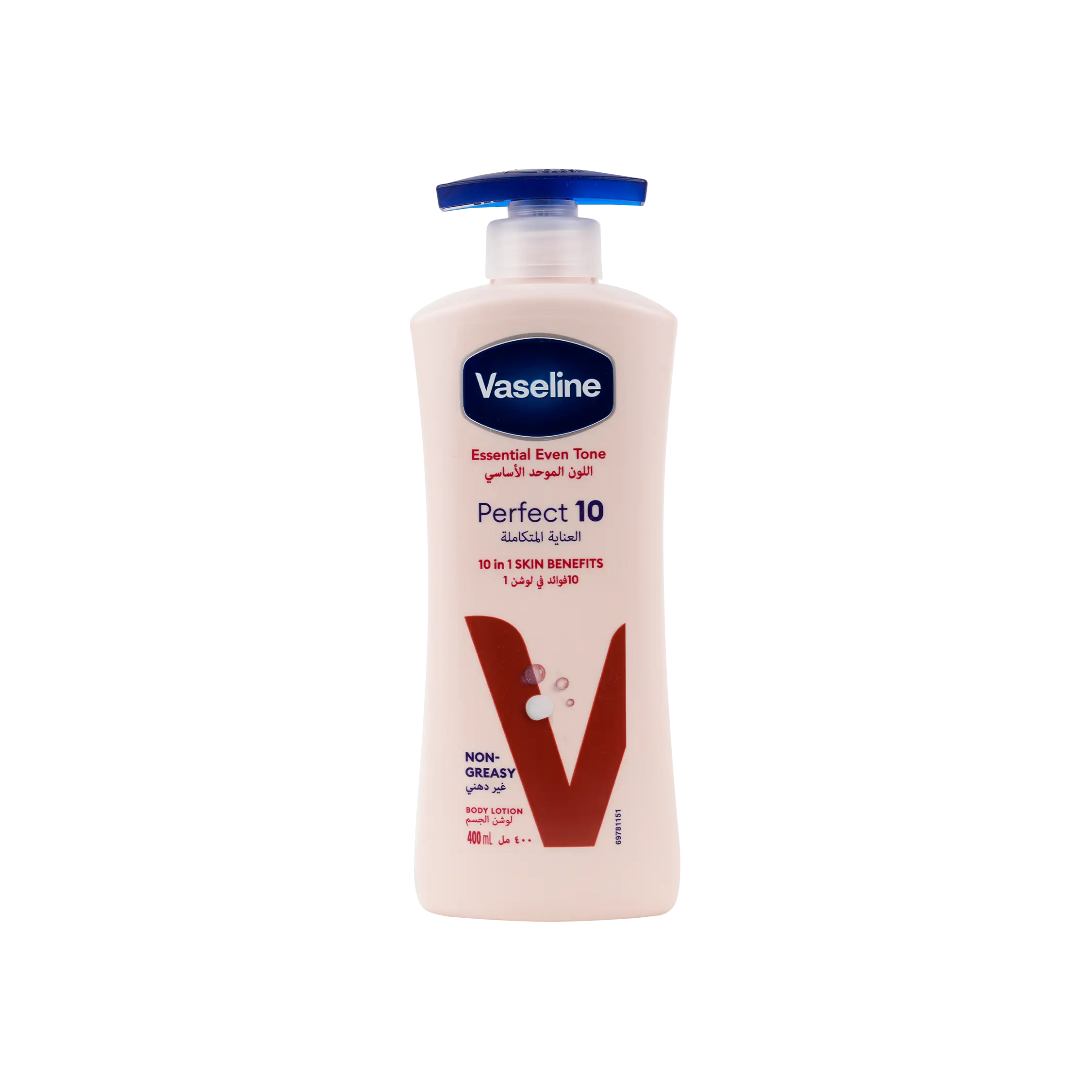 Vaseline Essential Even Tone Perfect 10 Body Lotion 400ml