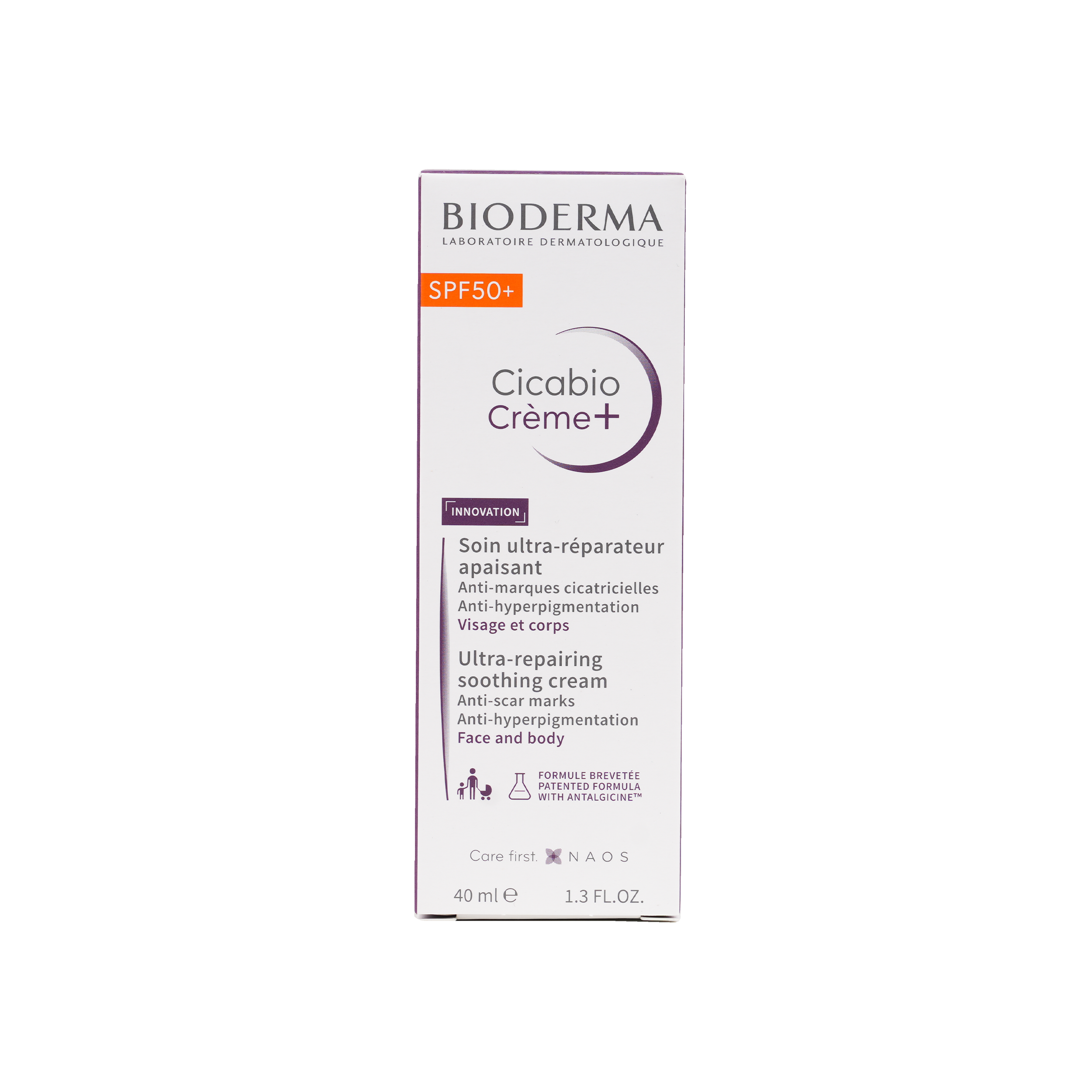 Bioderma Cicabio Creme+ spf50+ Ultra-Repairing Cream 40ml