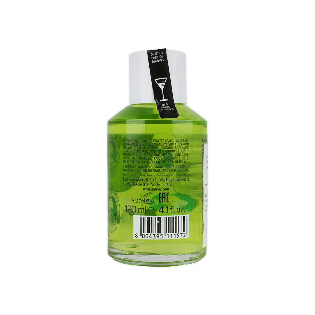 Marvis Spear Mint Mouthwash 120ml