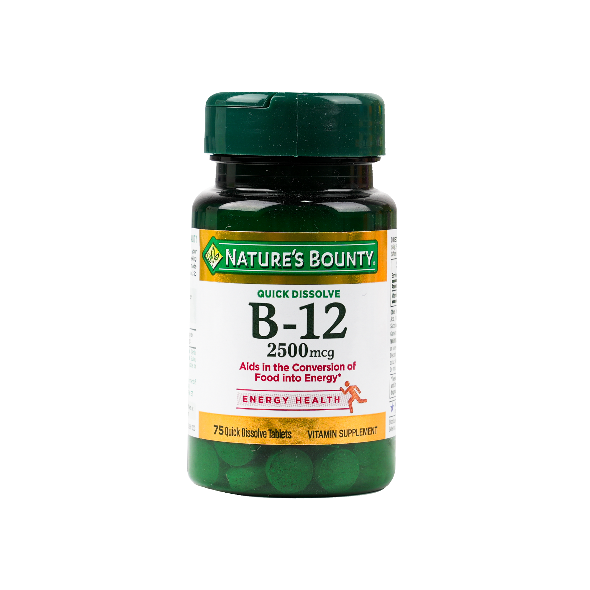 Natures Bounty B-12 2500mcg 75tabs