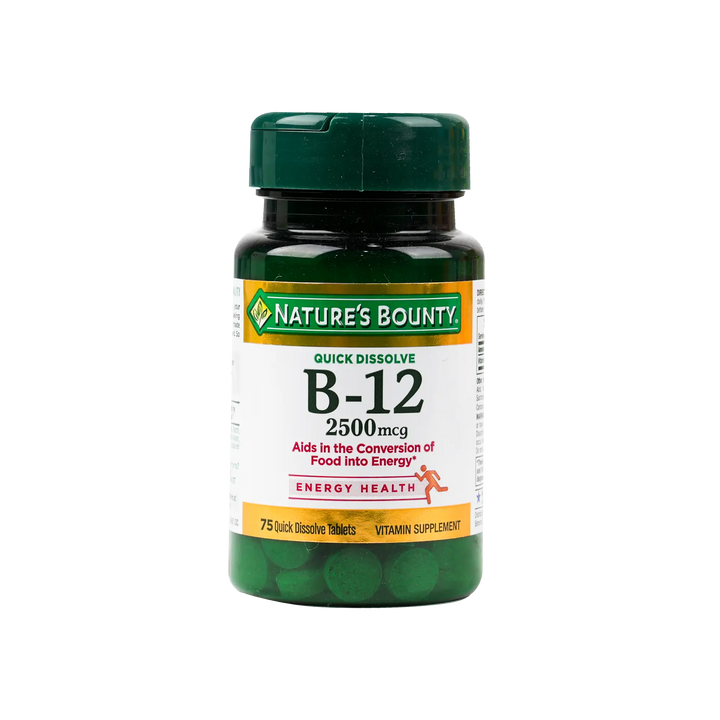 54035-Natures Bounty B-12 2500mcg 75tabs