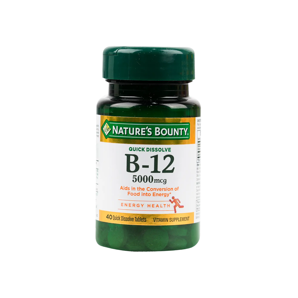 54036-Natures Bounty B-12 5000mcg 40tabs