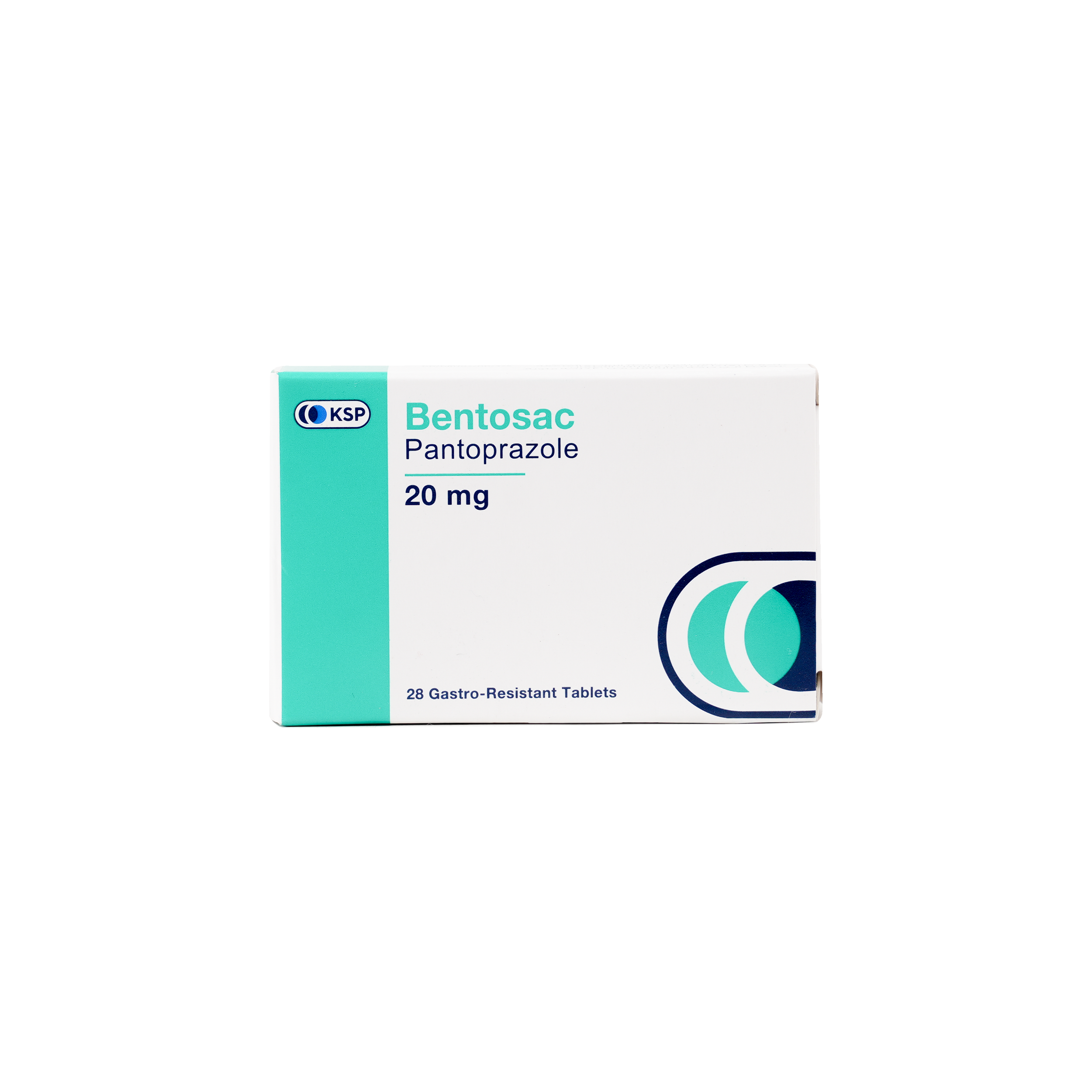 Bentosac Pantoprazole 20Mg 28 Tablets