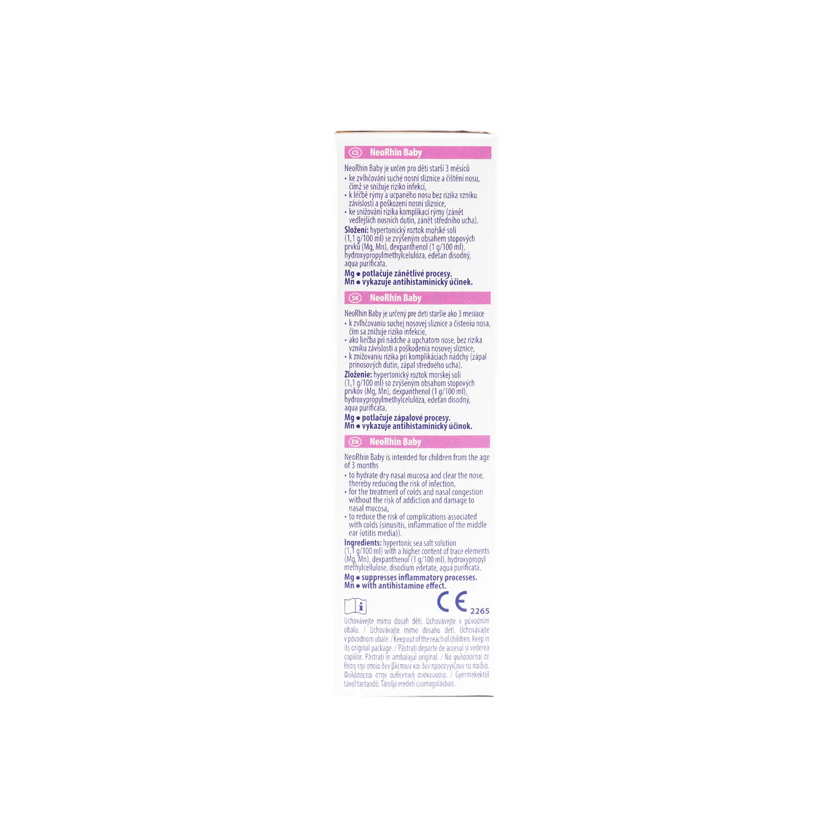 54039-Phyteneo NeoRhin Panthenol Baby Spray 30ml +1