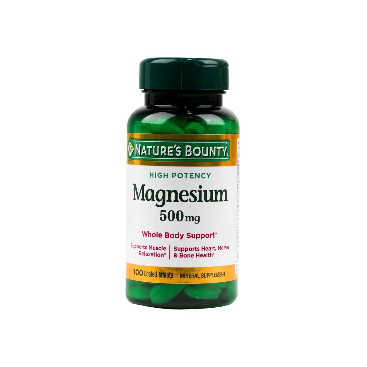 54043-Natures Bounty Magnesium 500mg 100 Tablets