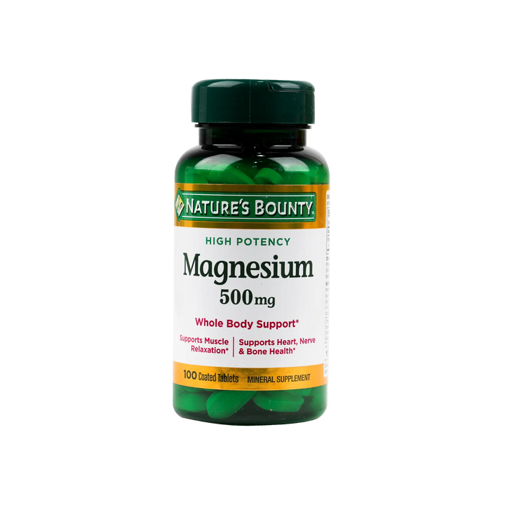 54043-Natures Bounty Magnesium 500mg 100 Tablets