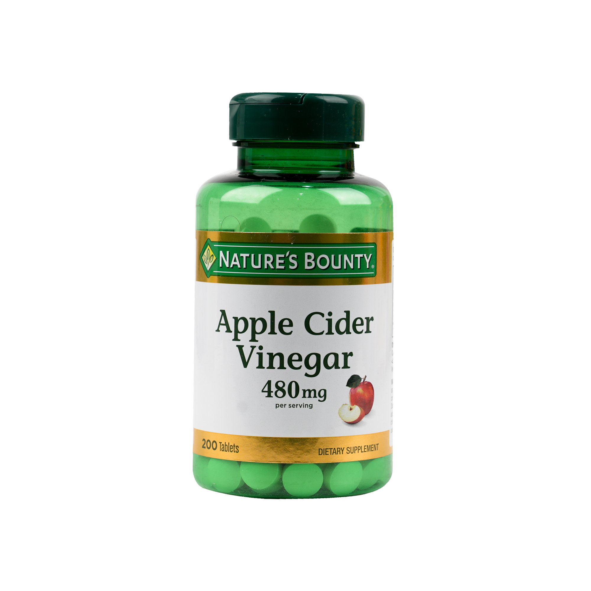 Natures Bounty Apple Cider Vinegar 480mg 200 Tablets