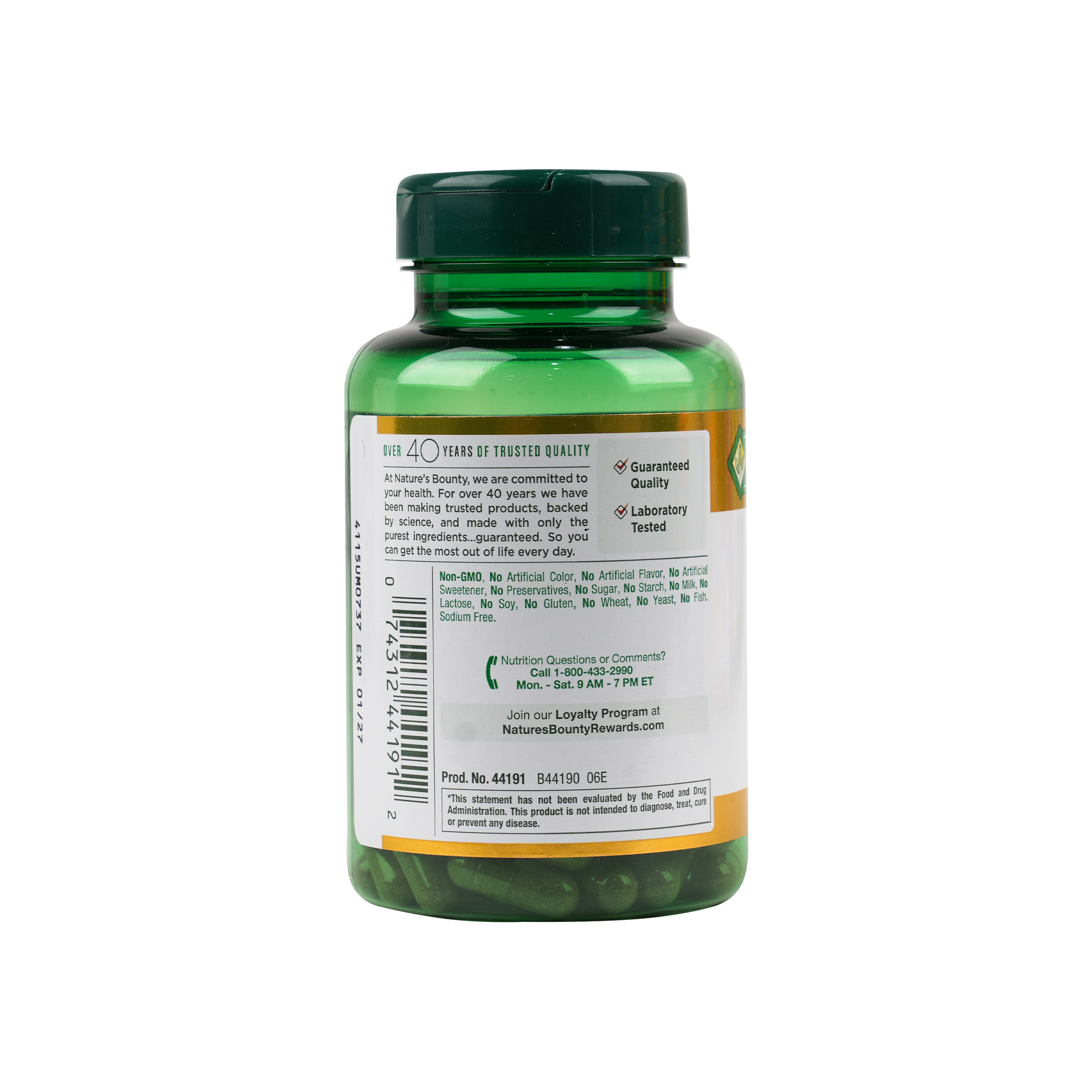 Natures Bounty Saw Palmetto 450mg 100 Capsules