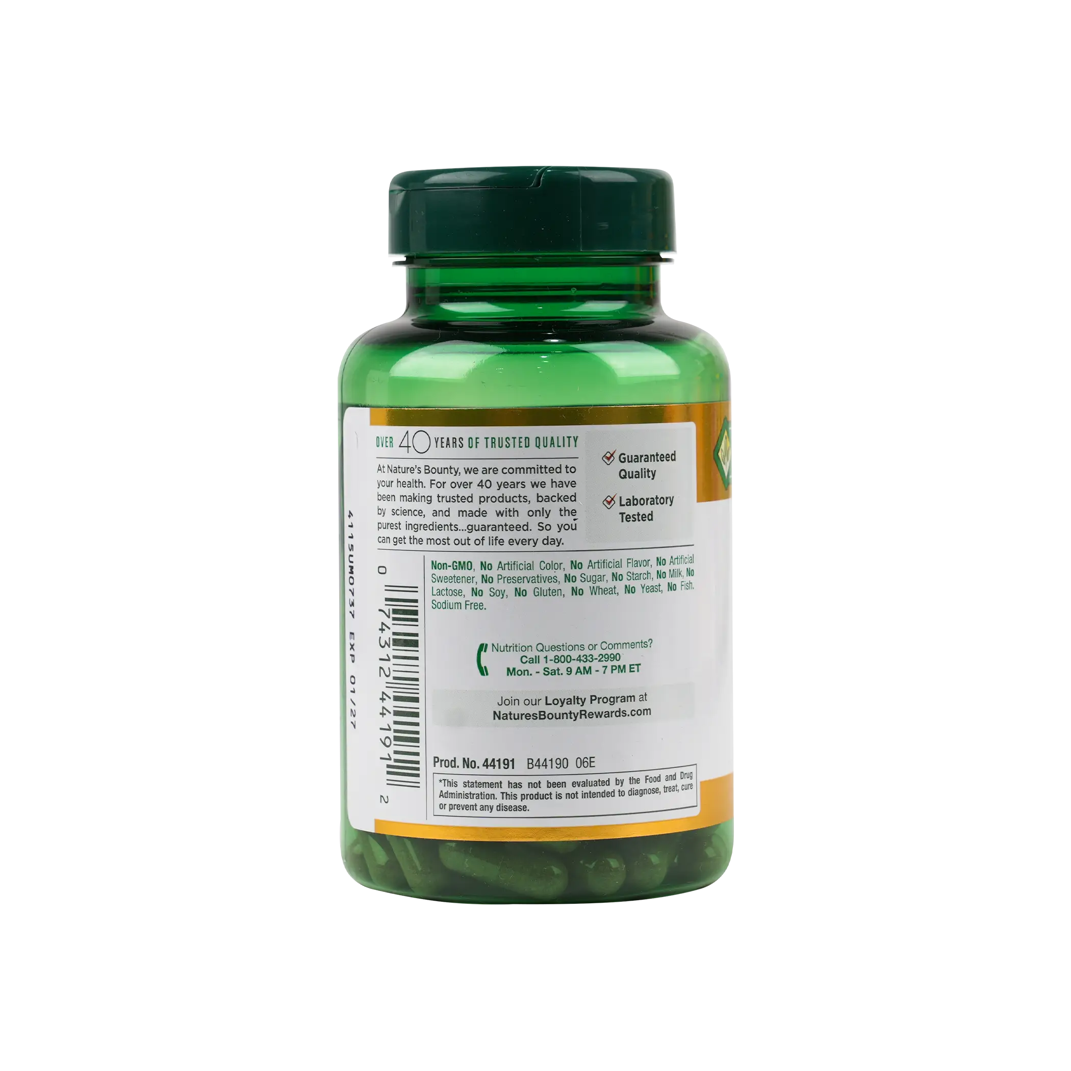 Natures Bounty Saw Palmetto 450mg 100 Capsules