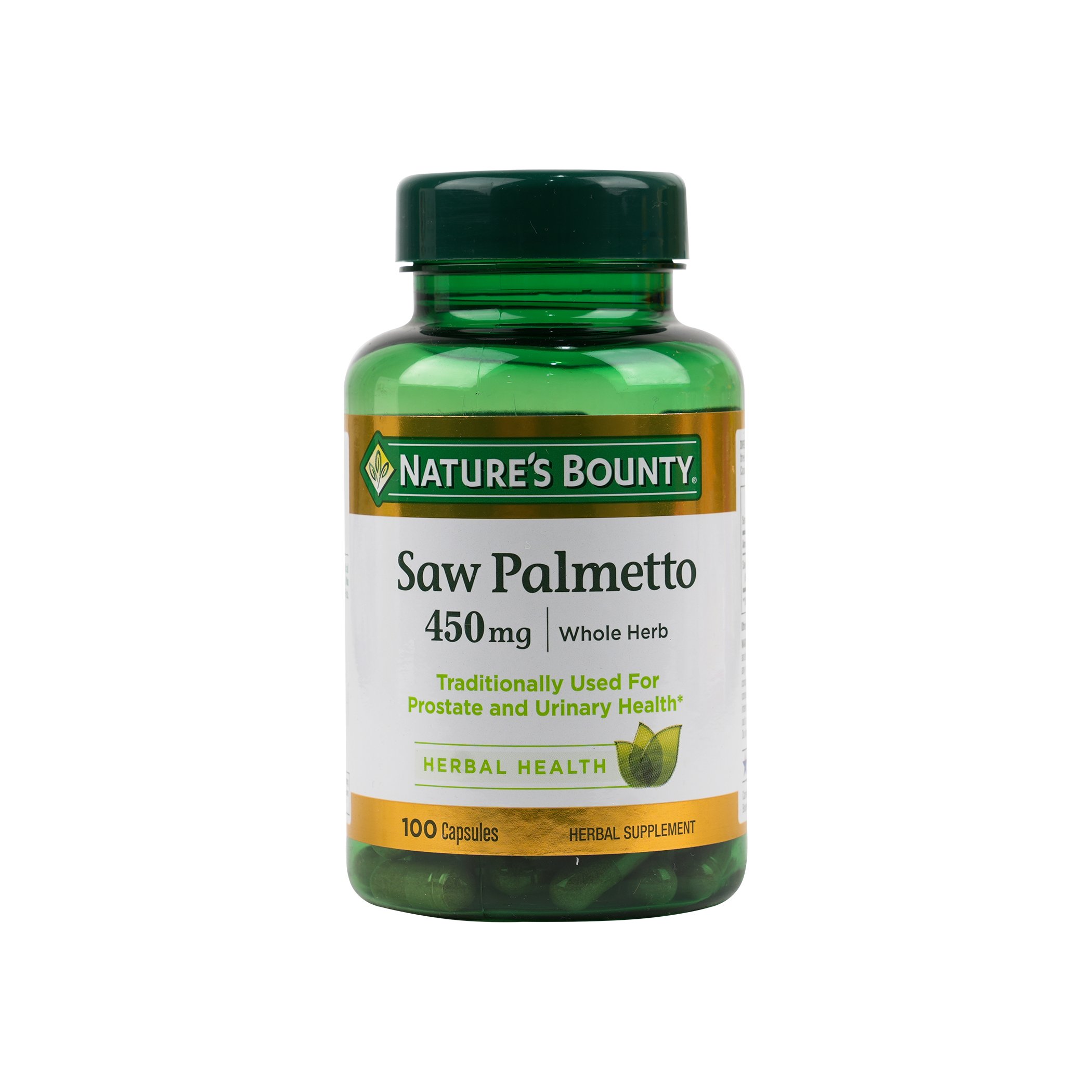 Natures Bounty Saw Palmetto 450mg 100 Capsules