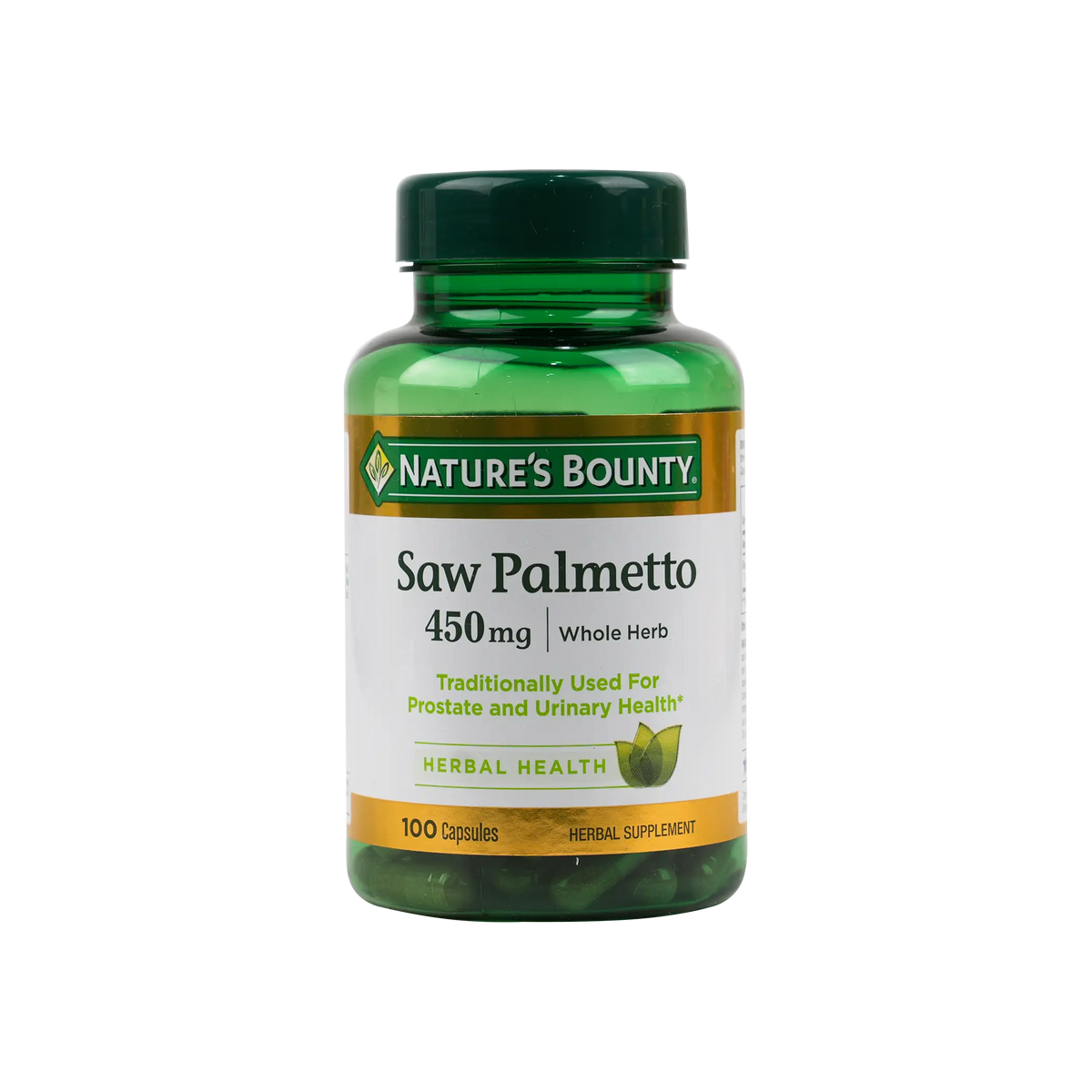 54045-Natures Bounty Saw Palmetto 450mg 100 Capsules